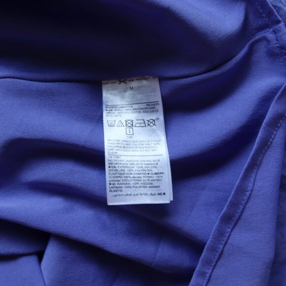 Ruffled Sweetheart-Neck Fit & Flare Dress for Women in Blue Old Navy - Picture 4 of 4